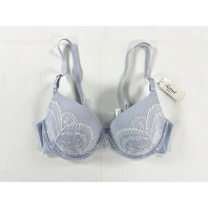 Soma Limited Edition Ornamental Lace Full Coverage Bra Coquette Fairy Blue 36C
